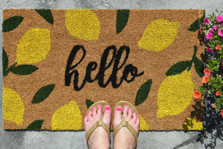 Frühlingsputz: Zeit, die Fußmatte zu erneuern?