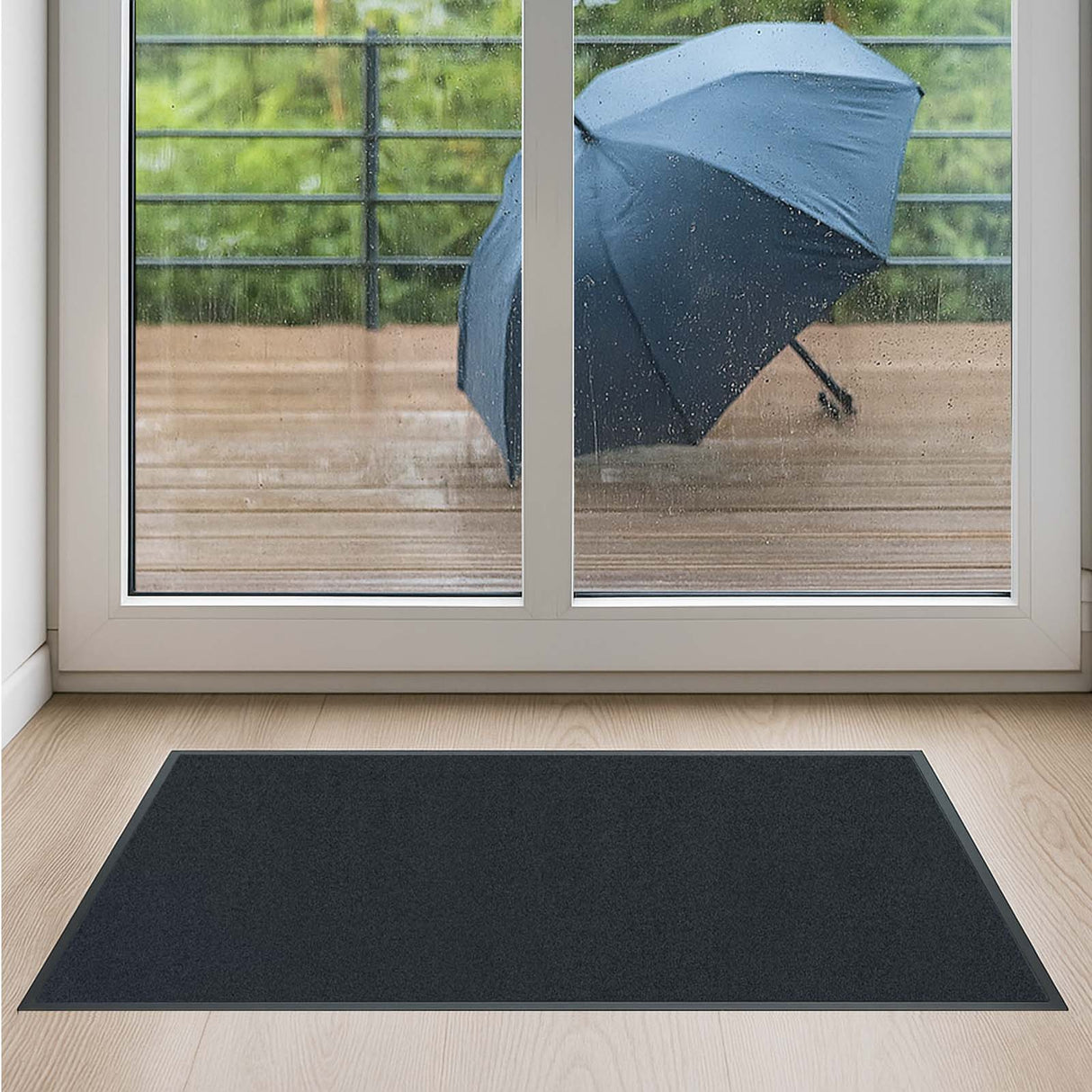 Premium Schmutzfangmatte PUBLIC - mit Brandschutzklasse - Maßanfertigung in 100 Farben Länge: 95cm x Breite: 33cm [ID:1786602306768]