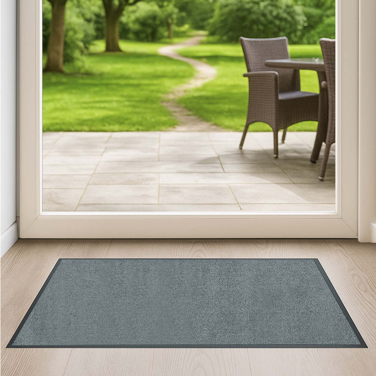 Schmutzfangmatte Premium - hochwertig & farbbrillant - Maßanfertigung in 100 Farben Länge: 75cm x Breite: 50cm [ID:1785576028984]