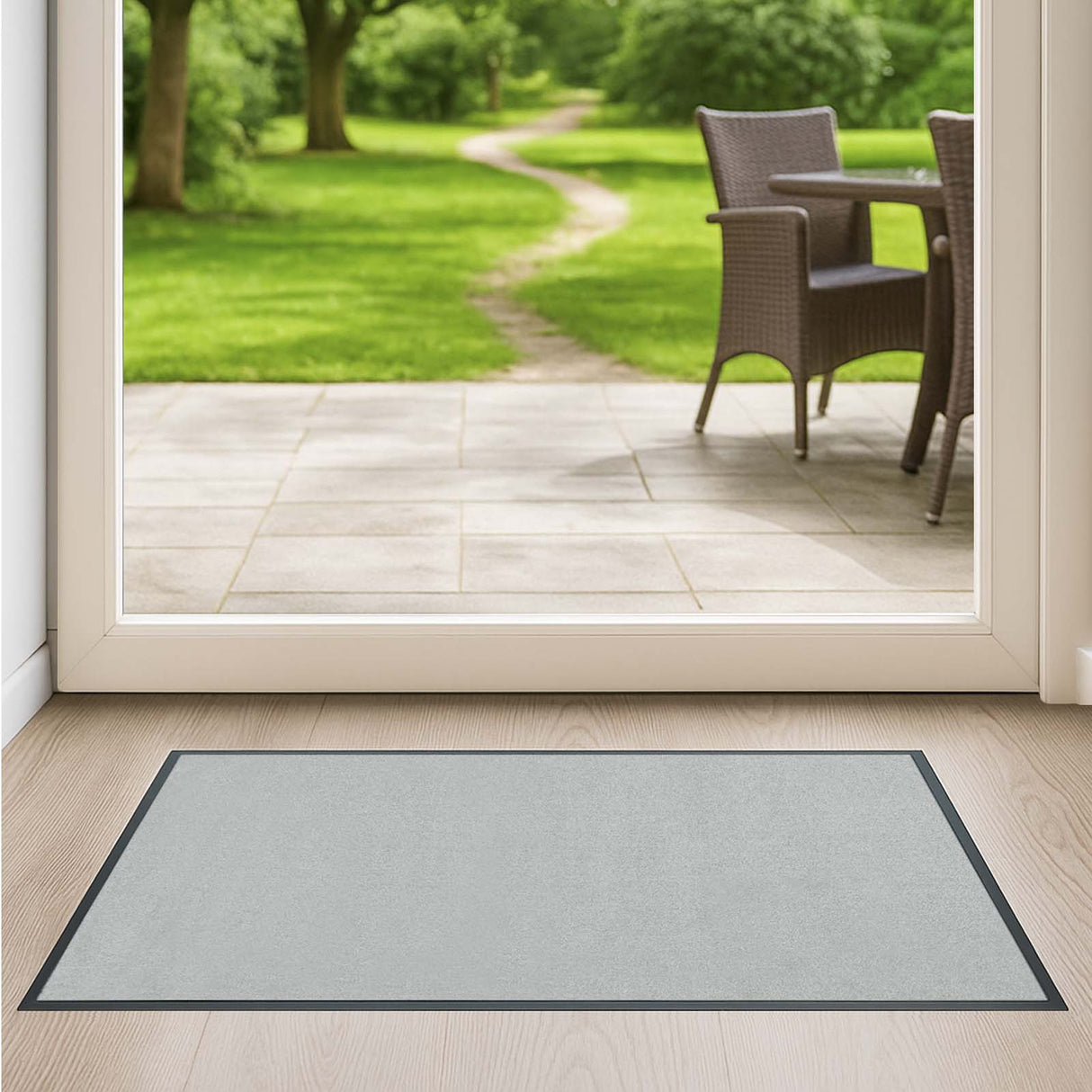 Schmutzfangmatte Premium - hochwertig & farbbrillant - Maßanfertigung in 100 Farben Länge: 190cm x Breite: 60cm [ID:1787694517663]