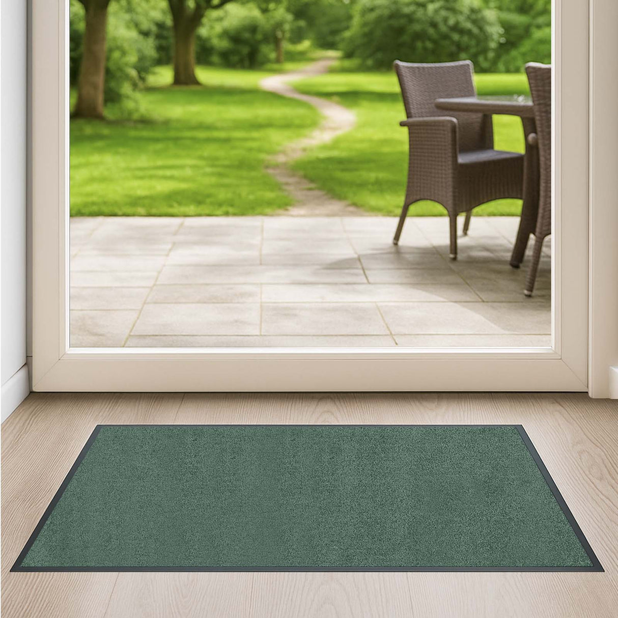 Schmutzfangmatte Premium - hochwertig & farbbrillant - Maßanfertigung in 100 Farben Länge: 40cm x Breite: 30cm [ID:1785534455704]