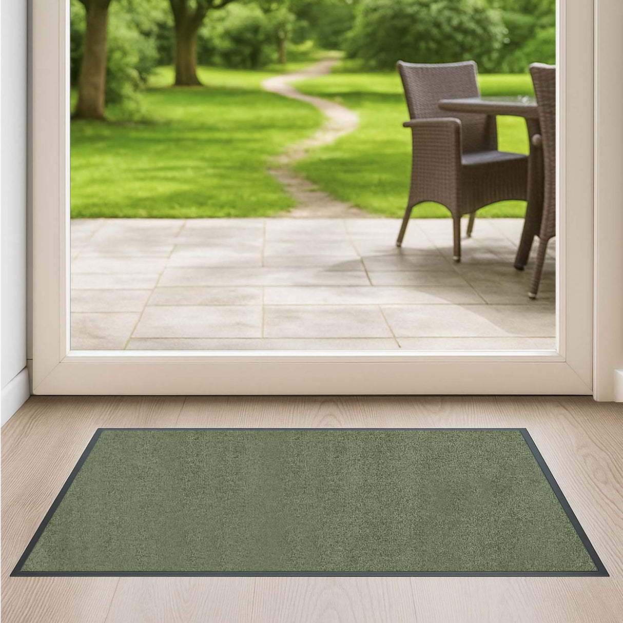 Schmutzfangmatte Premium - hochwertig & farbbrillant - Maßanfertigung in 100 Farben Länge: 40cm x Breite: 30cm [ID:1785609776424]