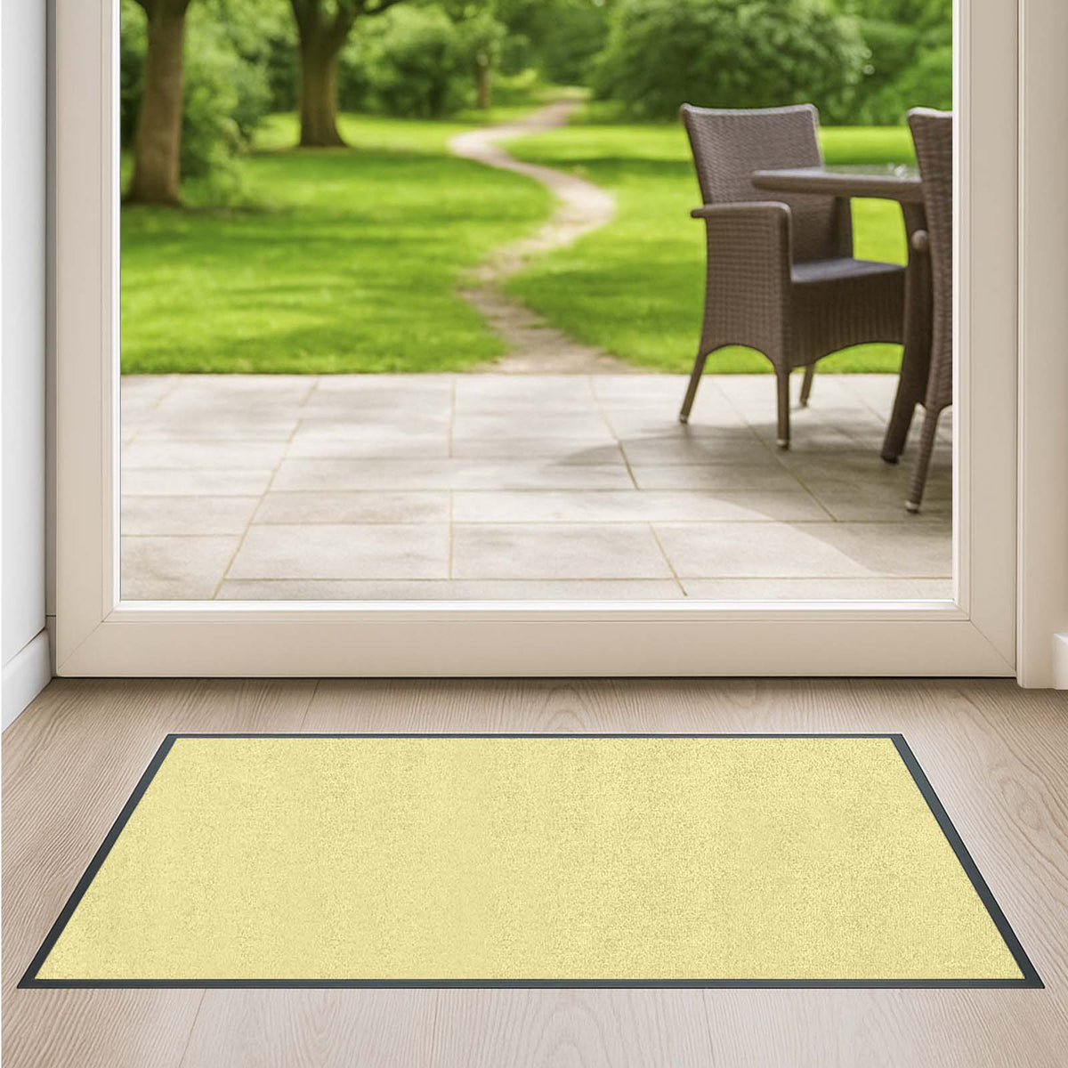 Schmutzfangmatte Premium - hochwertig & farbbrillant - Maßanfertigung in 100 Farben Länge: 100cm x Breite: 30cm [ID:1790331969322]