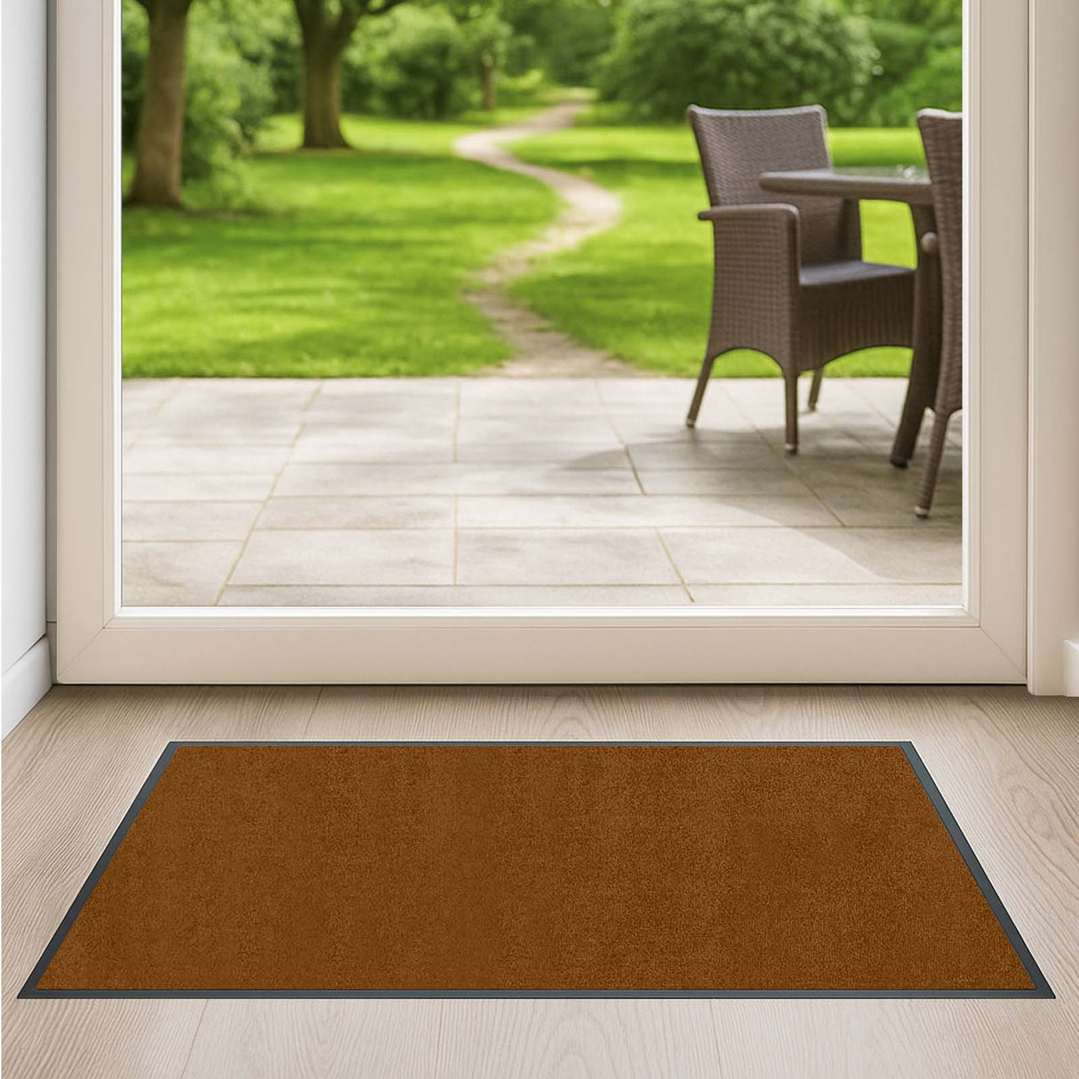 Schmutzfangmatte Premium - hochwertig & farbbrillant - Maßanfertigung in 100 Farben Länge: 95cm x Breite: 40cm [ID:1786275292436]