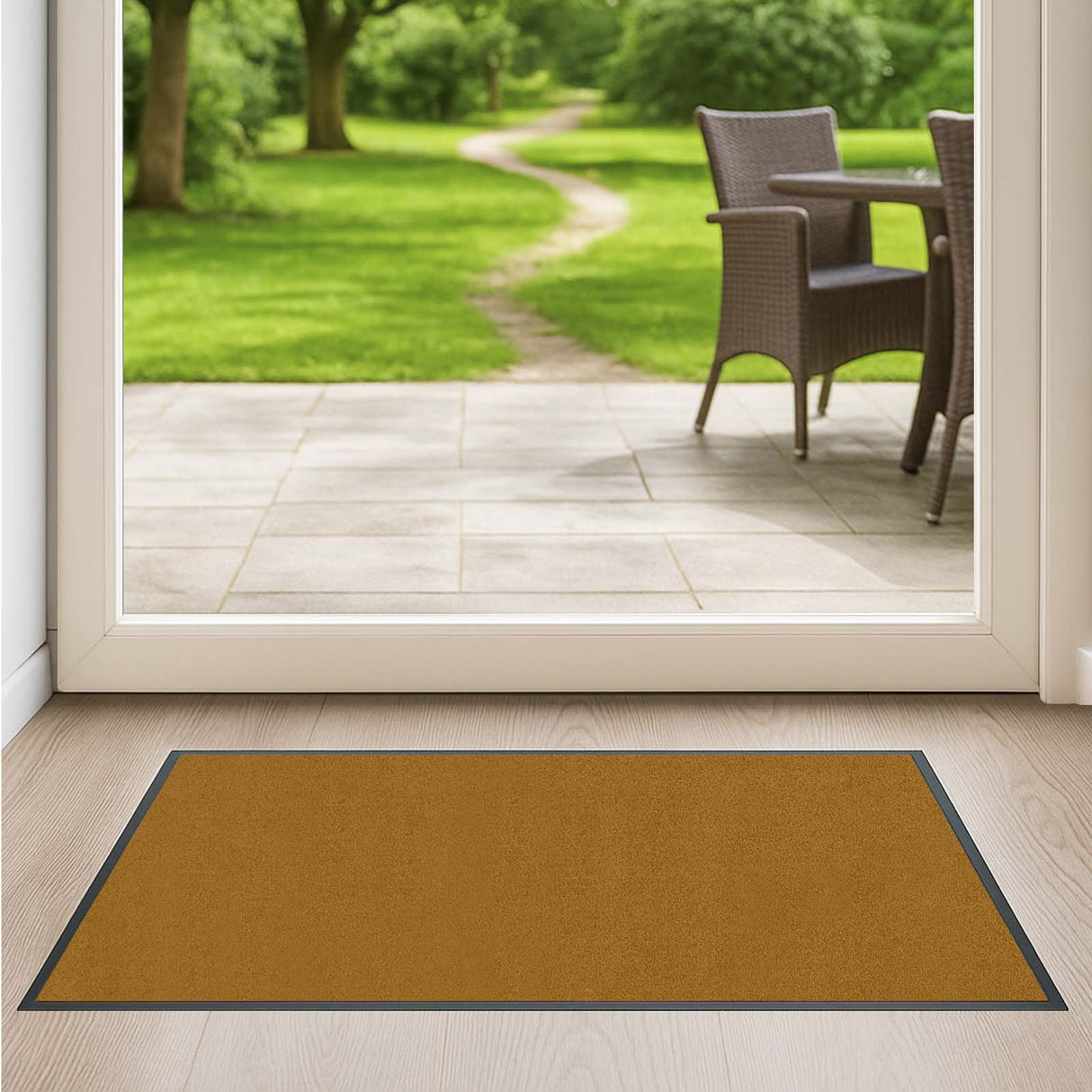 Schmutzfangmatte Premium - hochwertig & farbbrillant - Maßanfertigung in 100 Farben Länge: 40cm x Breite: 125cm [ID:1785848971395]