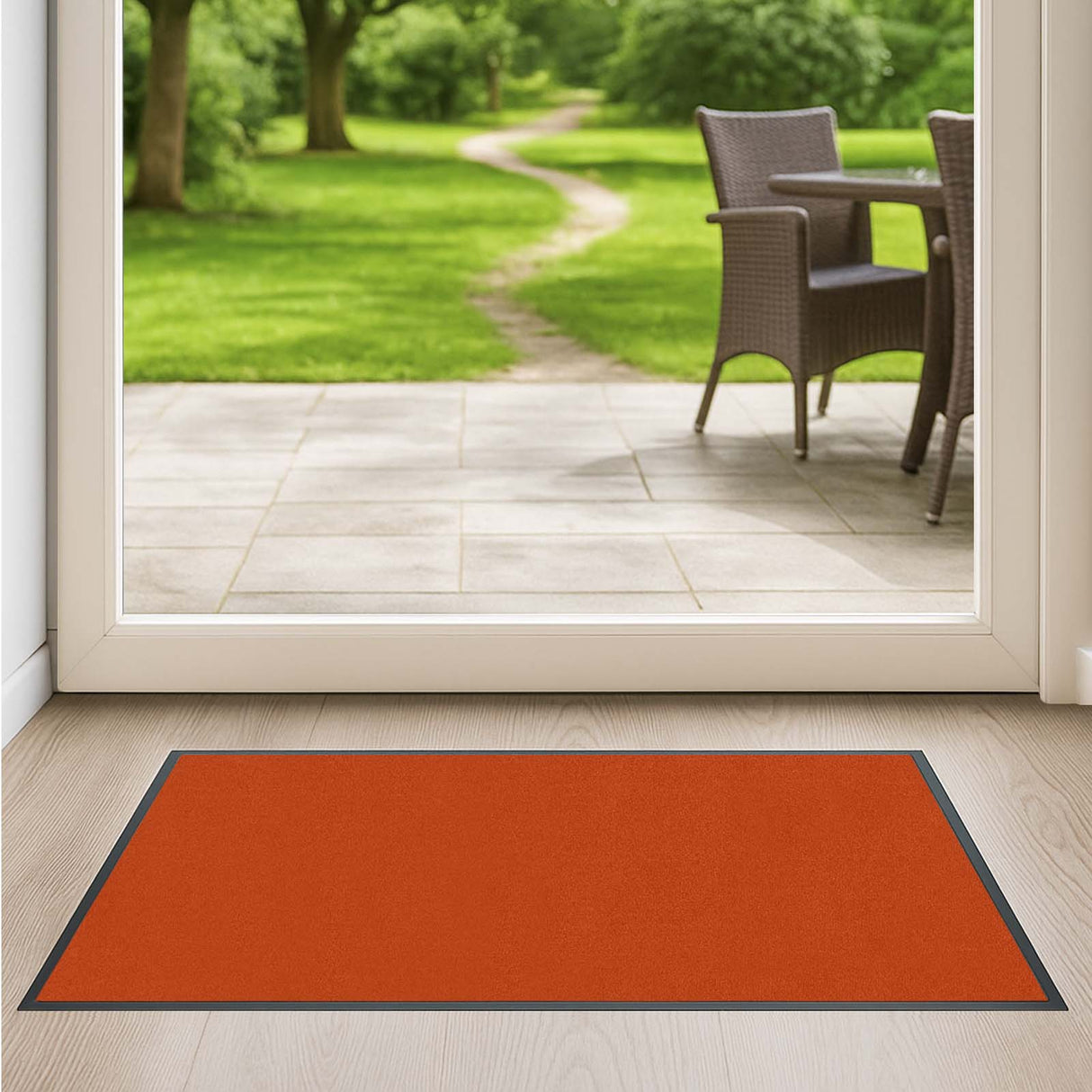 Schmutzfangmatte Premium - hochwertig & farbbrillant - Maßanfertigung in 100 Farben Länge: 170cm x Breite: 110cm [ID:1786610328426]