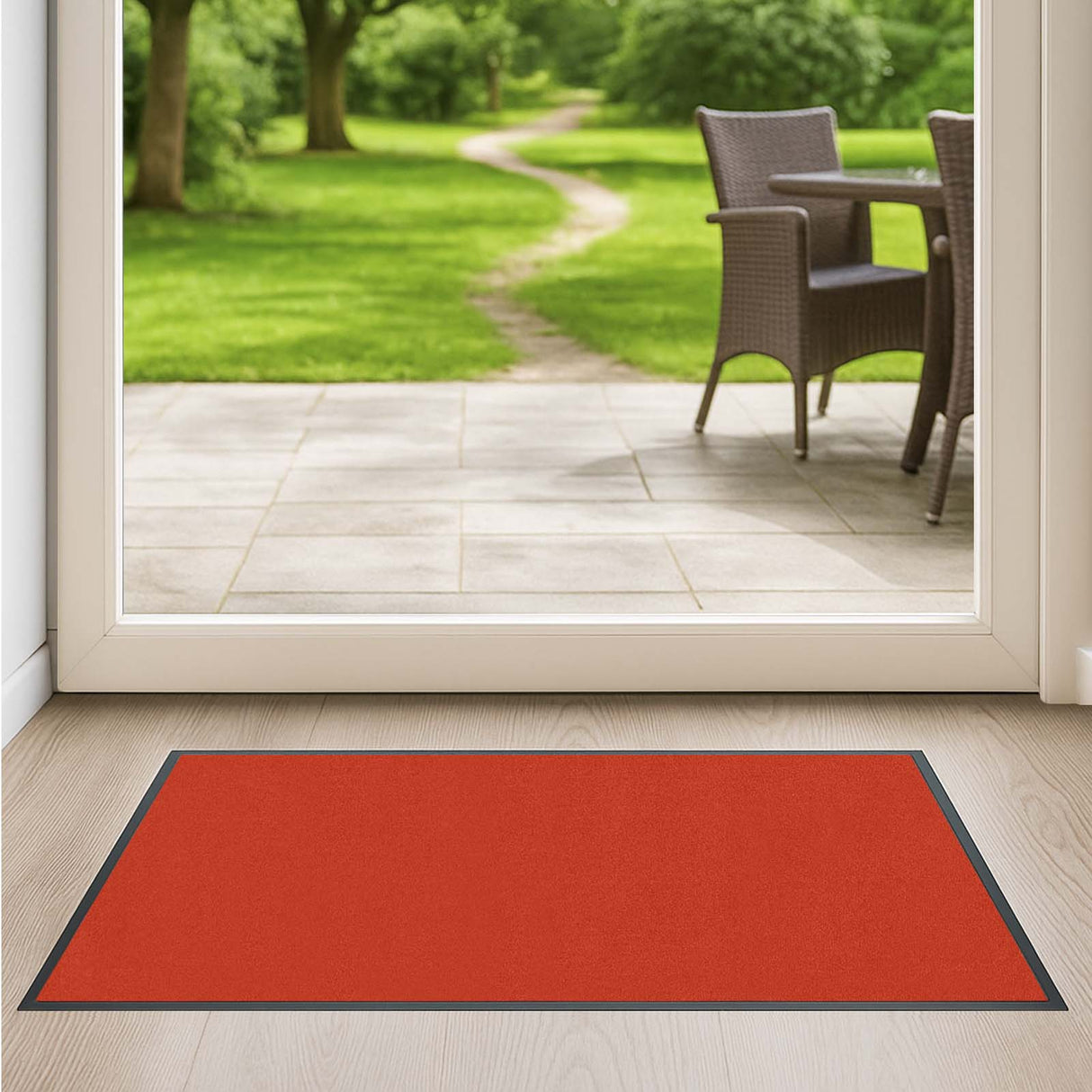 Schmutzfangmatte Premium - hochwertig & farbbrillant - Maßanfertigung in 100 Farben Länge: 302cm x Breite: 90cm [ID:1785939815804]