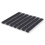 Eingangsmatte ALUPRO mit Gummi-Einsatz Querschnitt Mattenlager | Low - 14 mm