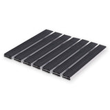 Eingangsmatte ALUPRO mit Gummi-Einsatz Querschnitt Mattenlager | Medium - 17 mm