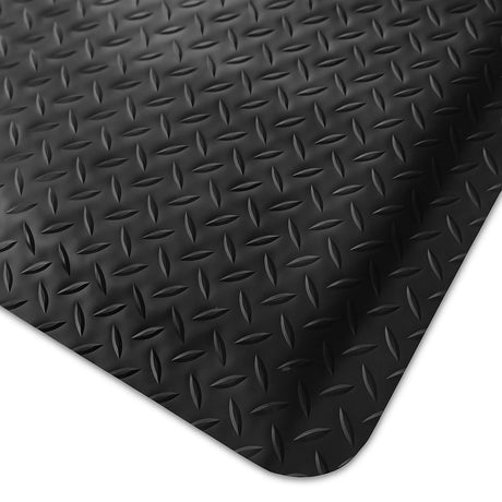 Anti-Ermüdungsmatte ERGOPRO mit Diamondstruktur in Schwarz