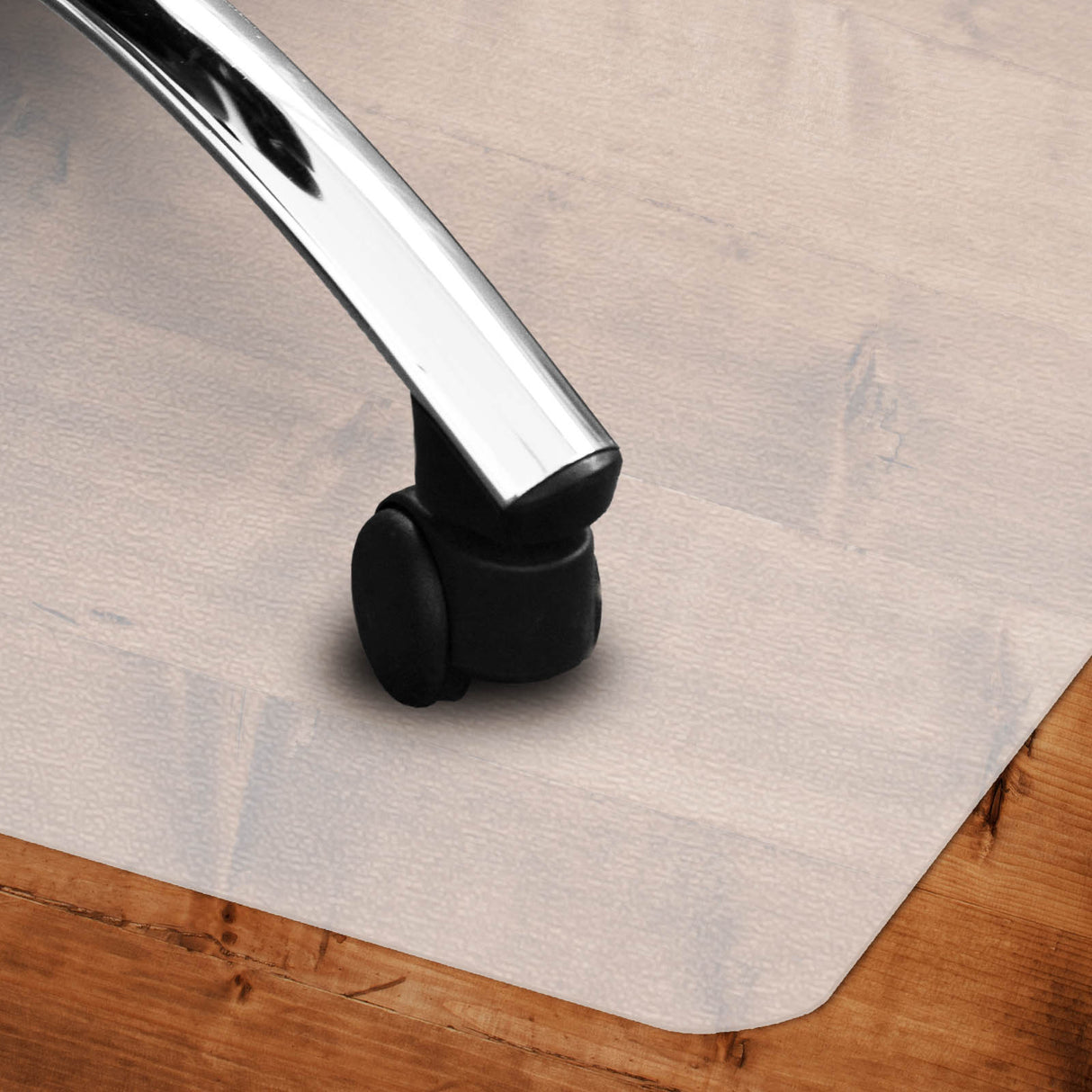 Bodenschutzmatte MILKY aus Polypropylen - Für Hartböden - PP Serie - Gefrostet