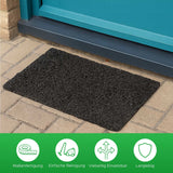 Tapis à spaghetti CURLY - enlève les saletés grossières