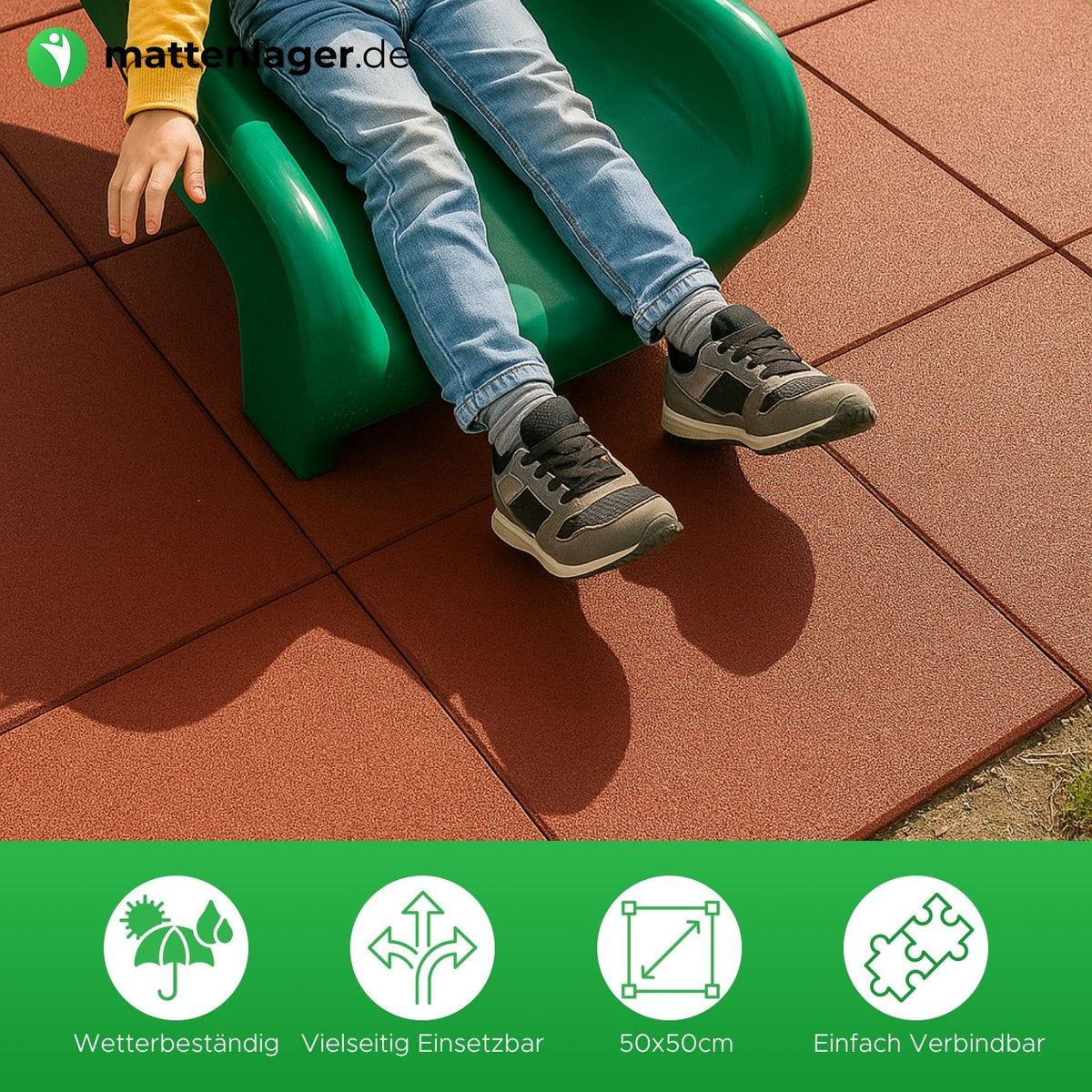 Tapis antichute CAPTURA - épaisseur de 35 à 55 mm