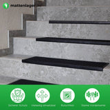 Gummi Stufenmatten CHIP Anwendung Treppen Mattenlager