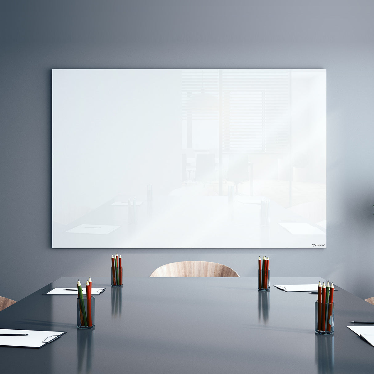 Glas-Magnetboard | Weiß