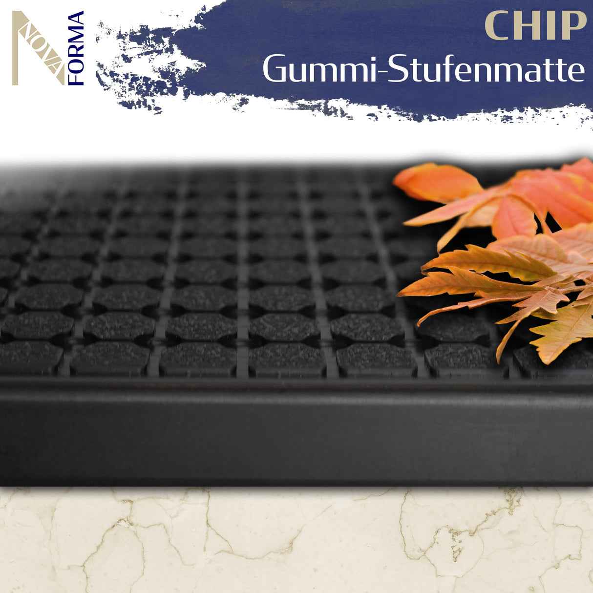 Gummi-Stufenmatte Chip