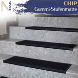 Gummi Stufenmatten CHIP Anwendung Treppen Mattenlager