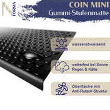 Gummi-Stufenmatte Coin Mini
