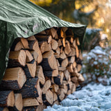 Abdeckplane WOODY Anwendung Mattenlager