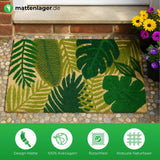Tapis en noix de coco NATURE TREND - Motif JUNGLE - 40 x 60 cm