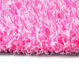 Kunstrasen LENTO Nahaufnahme Mattenlager | Pink