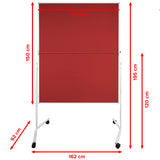 Planche Metaplan FOLD | Pliable | 120 x 150 cm | Disponible en 4 couleurs