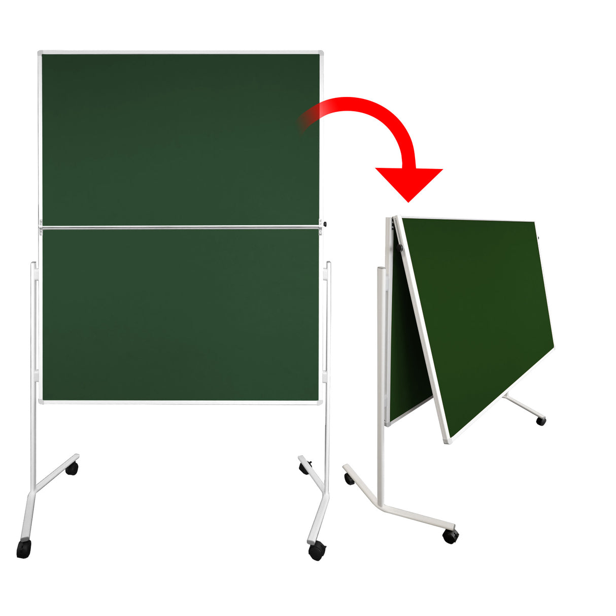 Planche Metaplan FOLD | Pliable | 120 x 150 cm | Disponible en 4 couleurs