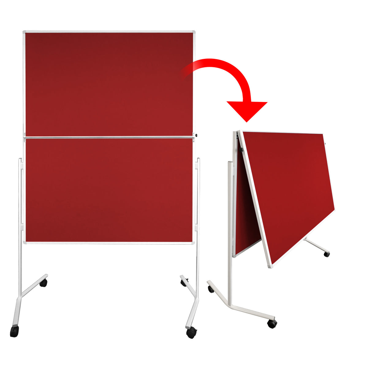 Planche Metaplan FOLD | Pliable | 120 x 150 cm | Disponible en 4 couleurs