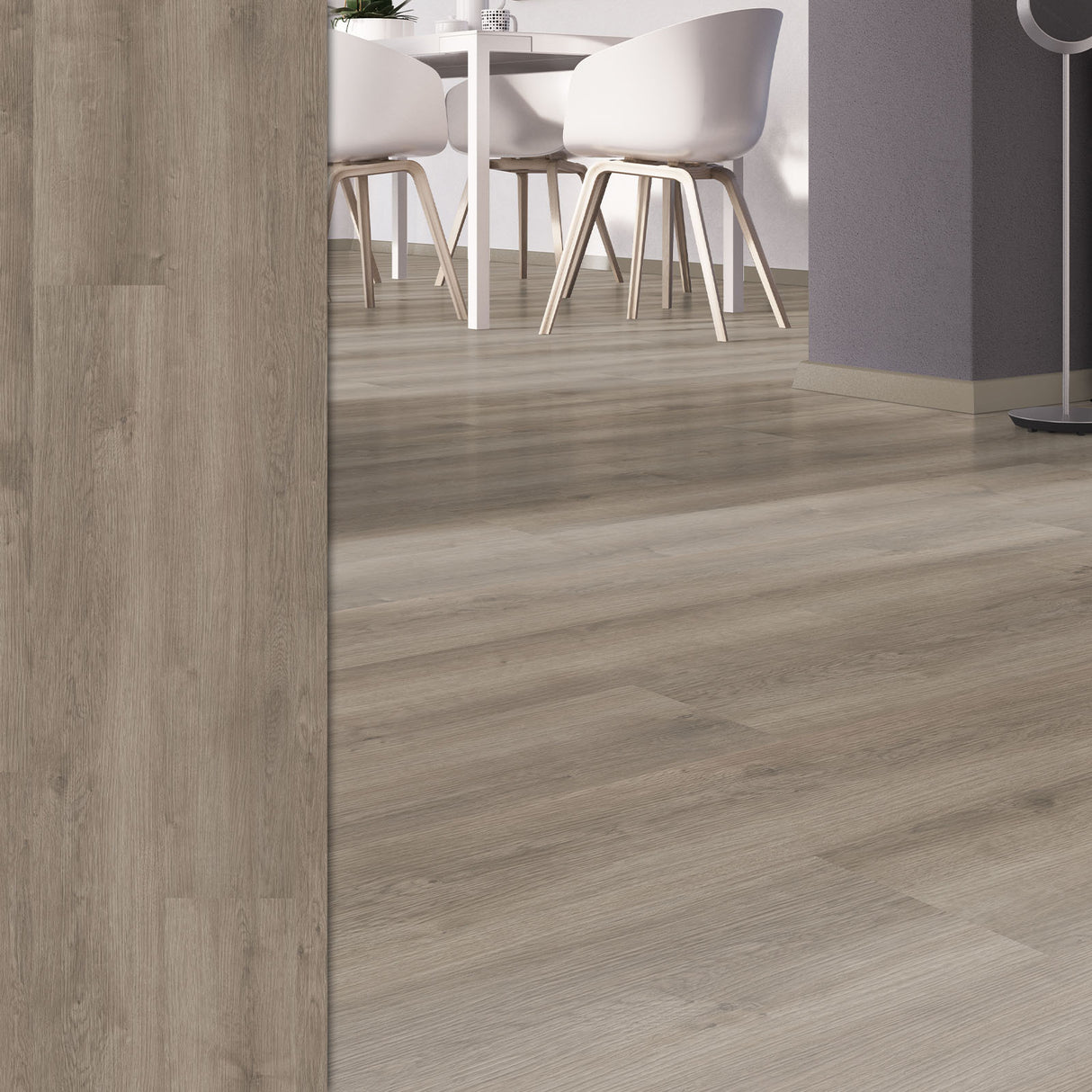 OAK PRO Bodendielen in der Anwendung | 01 Eiche Taupe