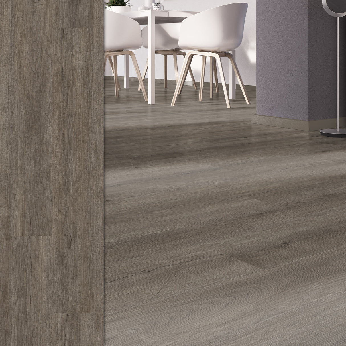 OAK PRO Bodendielen in der Anwendung | 06 Eiche Aschgrau