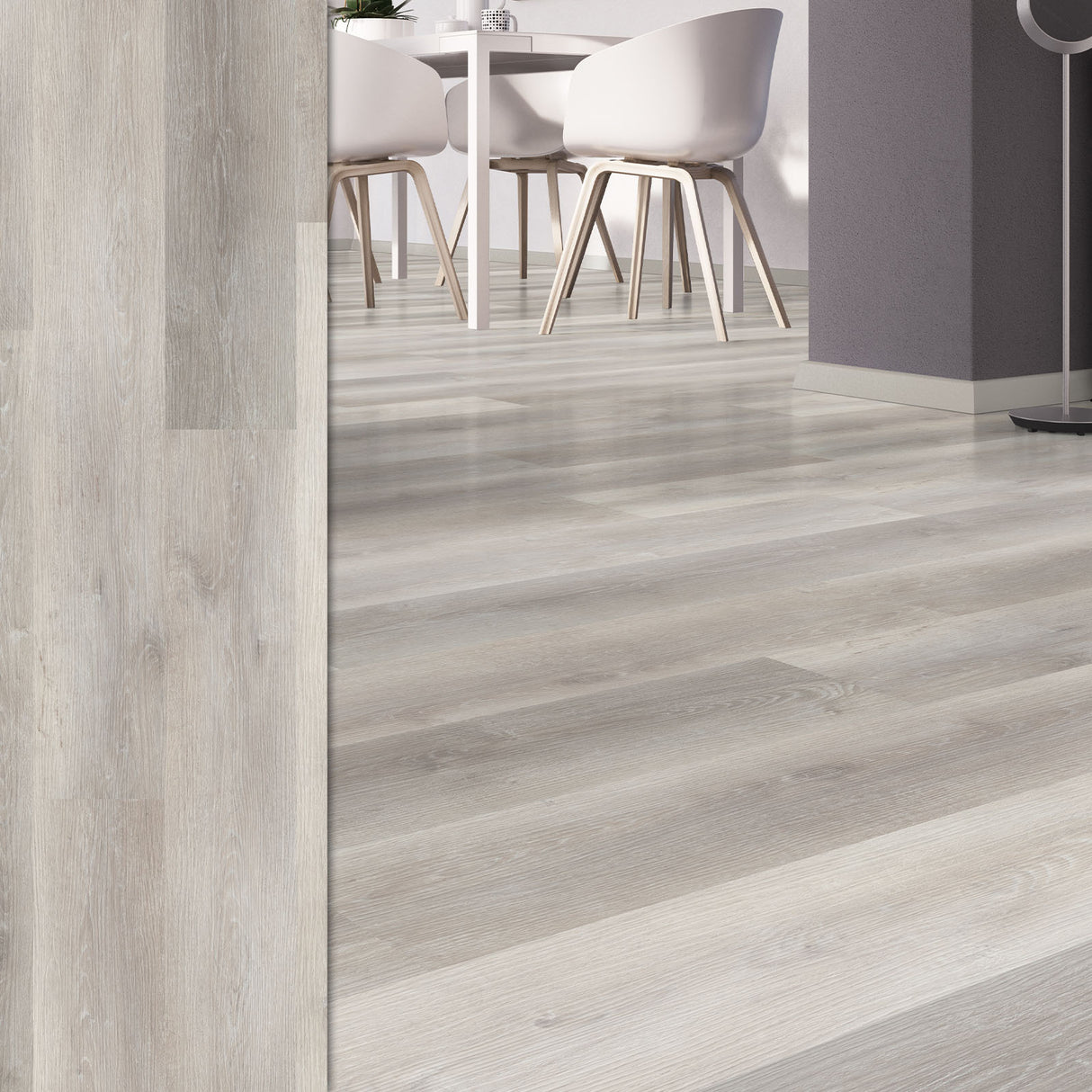 OAK PRO Bodendielen in der Anwendung | 09 Eiche Silber