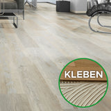 OAK PRO Bodendielen zum Kleben bei Mattenlager | 12 Eiche Antik