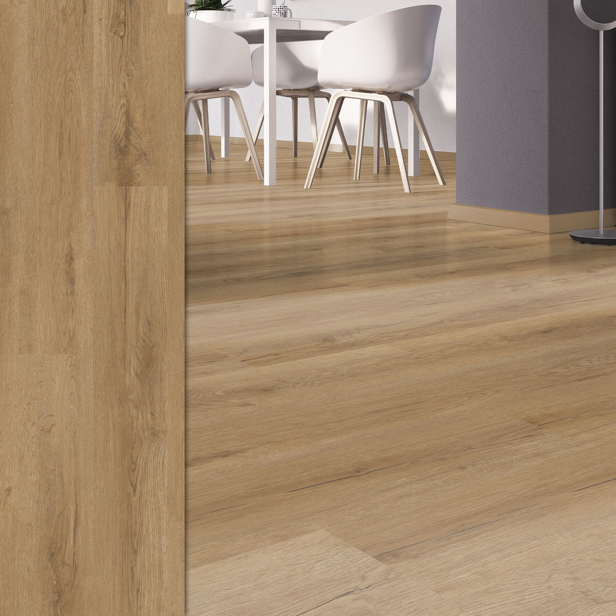 OAK PRO Bodendielen in der Anwendung | 18 Eiche Natur