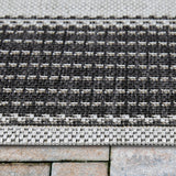 Outdoorteppich FRAME | Anthrazit