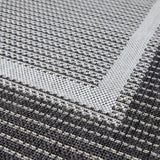 Outdoorteppich FRAME | Anthrazit