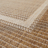 Outdoorteppich FRAME | Beige
