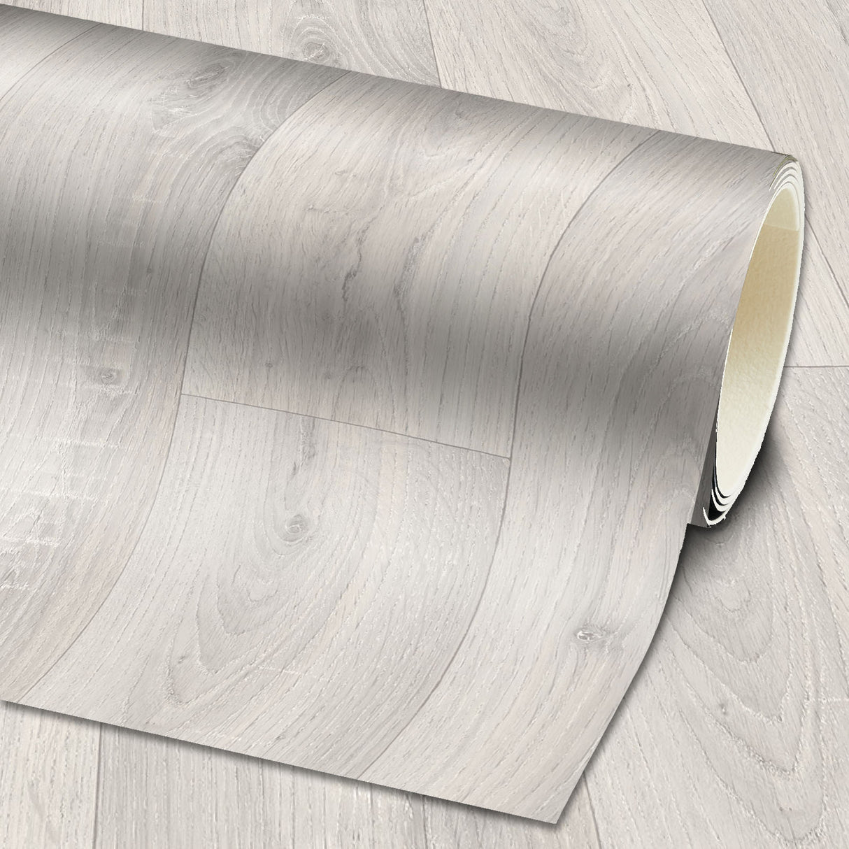 PVC-Bodenbelag ESTELLE Nahaufnahme Design Mattenlager | Dielen Weiß