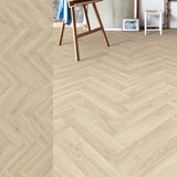 PVC-Bodenbelag FELIX Anwendung Mattenlager | Fischgrät Beige