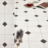 PVC-Bodenbelag VICTORIA in edler Design Fliesen-Optik