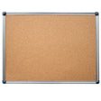 Kork-Pinnwand CORKY | Aluminiumrahmen | Selbstheilend | Erhältlich in 6 Größen