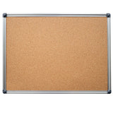 Kork-Pinnwand CORKY | Aluminiumrahmen | Selbstheilend | Erhältlich in 6 Größen