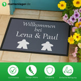 Paillasson HOME STYLE - « Bienvenue Meeple » - personnalisable
