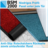 Schmutzfang Teppich Eingangsbereich | Braun