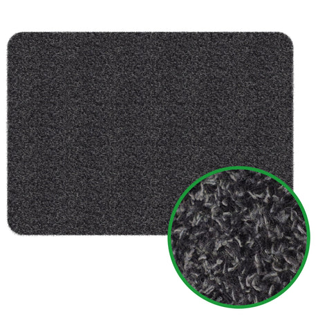 Eingangsmatten DEAN - saugfähige Baumwollmatte | Anthrazit