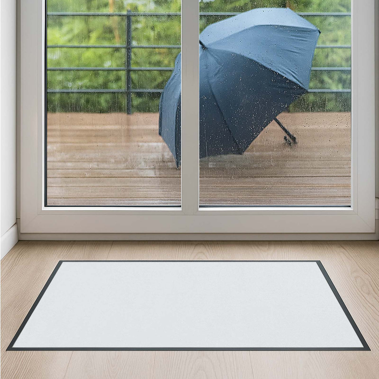 Premium Schmutzfangmatte PUBLIC - mit Brandschutzklasse - Maßanfertigung in 100 Farben Länge: 50cm x Breite: 160cm [ID:1785789079323]