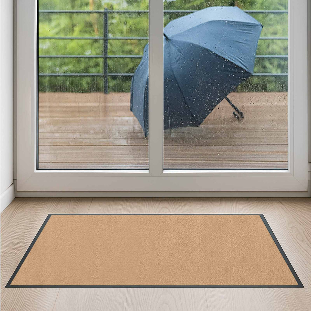 Premium Schmutzfangmatte PUBLIC - mit Brandschutzklasse - Maßanfertigung in 100 Farben Länge: 220cm x Breite: 80cm [ID:1785623216596]