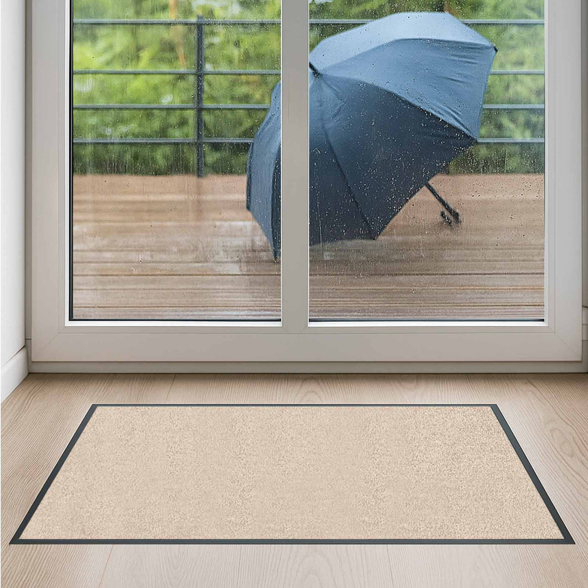 Premium Schmutzfangmatte PUBLIC - mit Brandschutzklasse - Maßanfertigung in 100 Farben Länge: 88cm x Breite: 78cm [ID:1787749723029]