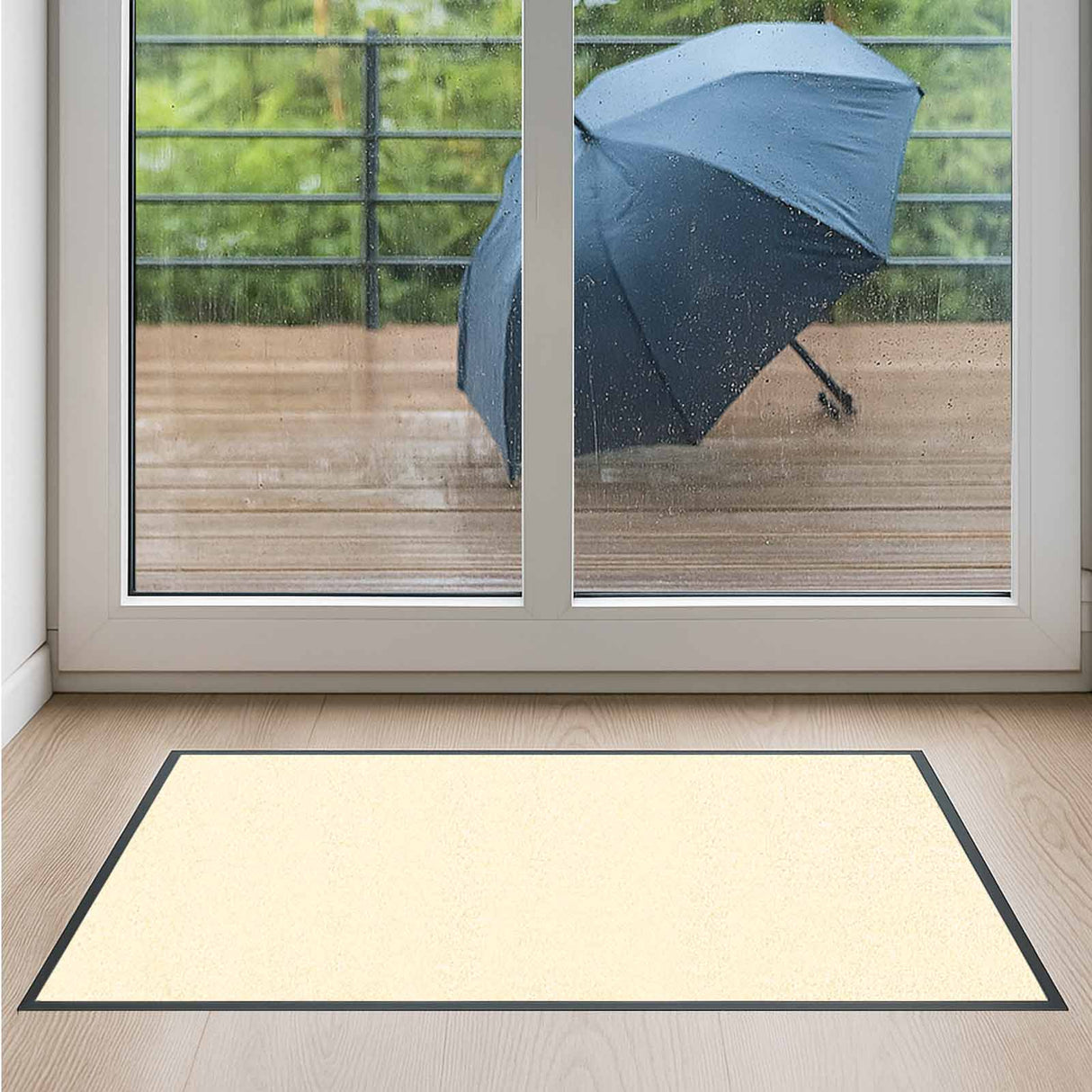 Premium Schmutzfangmatte PUBLIC - mit Brandschutzklasse - Maßanfertigung in 100 Farben Länge: 230cm x Breite: 150cm [ID:1787341573522]