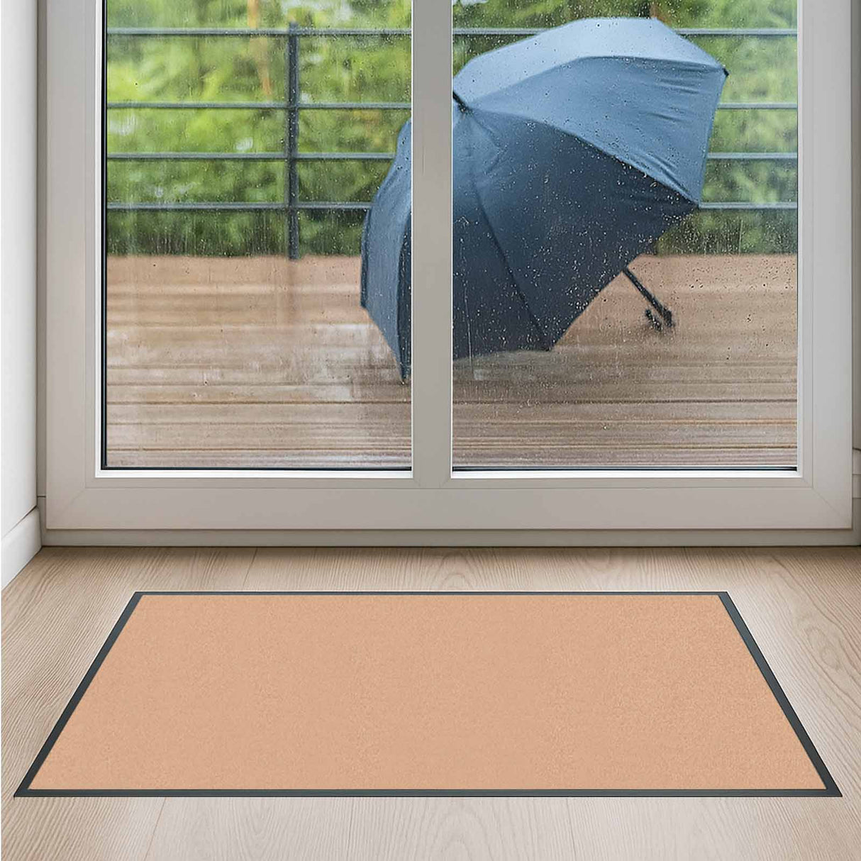 Premium Schmutzfangmatte PUBLIC - mit Brandschutzklasse - Maßanfertigung in 100 Farben Länge: 40cm x Breite: 30cm [ID:1784259812308]