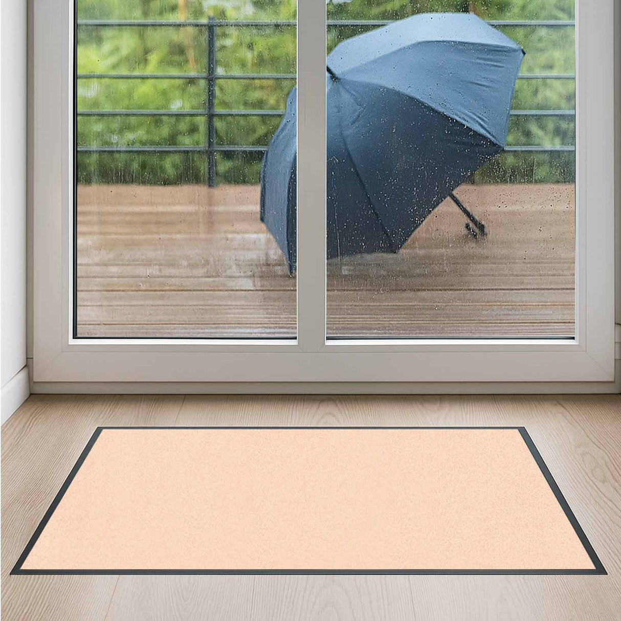 Premium Schmutzfangmatte PUBLIC - mit Brandschutzklasse - Maßanfertigung in 100 Farben 200cm x 60cm [ID:1782045001728]